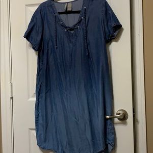 Ombré Jean style Dress